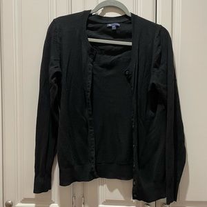 Black GAP Cardigan - L
